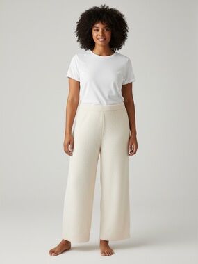 Tranquil & True Cozy White Pants, Size 1X - NWT